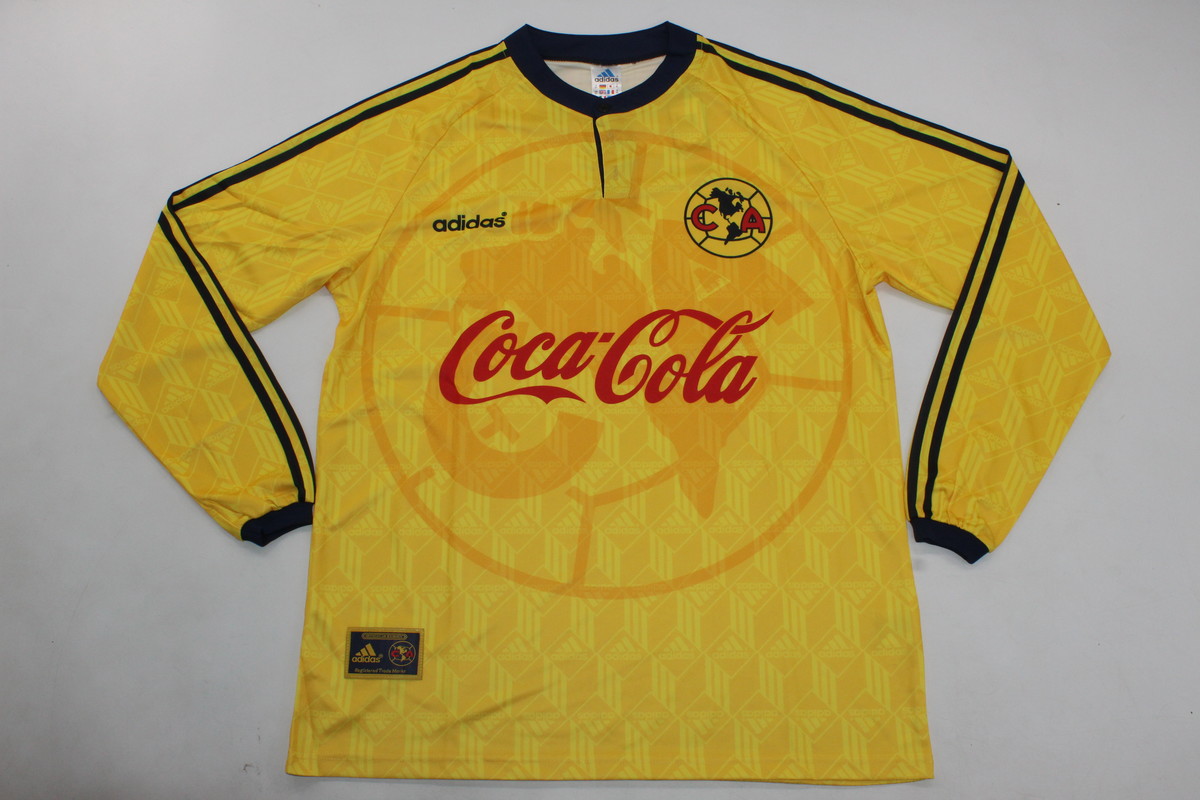 AAA Quality Club America 98/99 Home Long Soccer Jersey